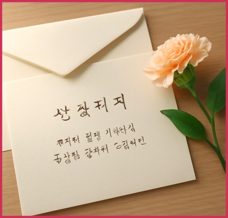 상견례 감사 편지, 왜 꼭 써야 할까? 마음을 전하는 최고의 방법