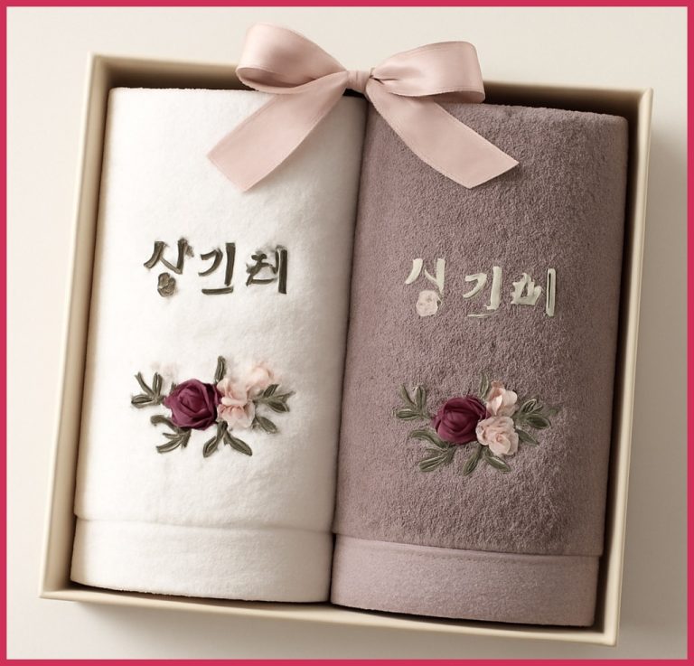 상견례 수건 세트, 왜 중요하고 어떻게 준비해야 할까?