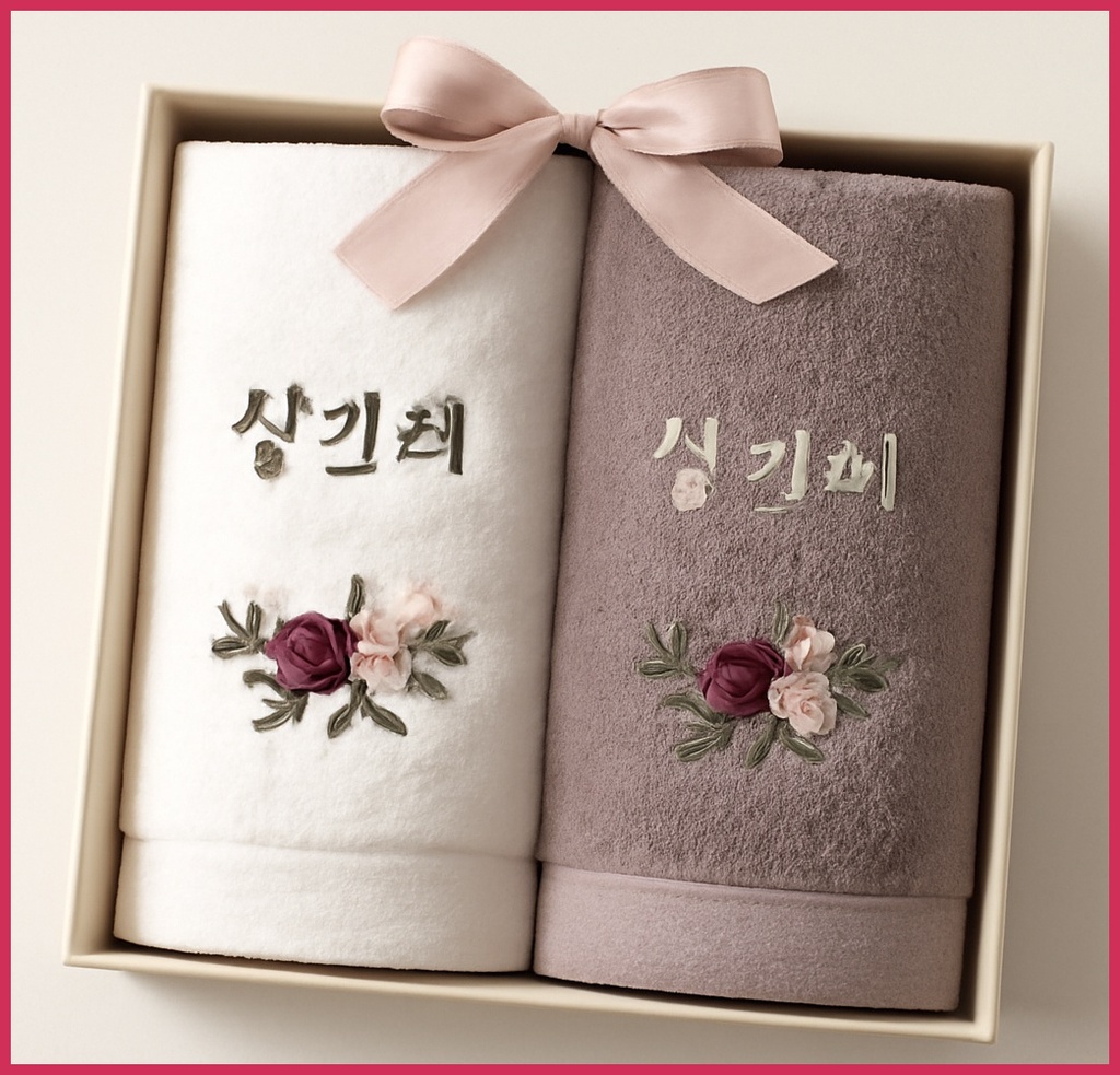 상견례 수건 세트, 왜 중요하고 어떻게 준비해야 할까?