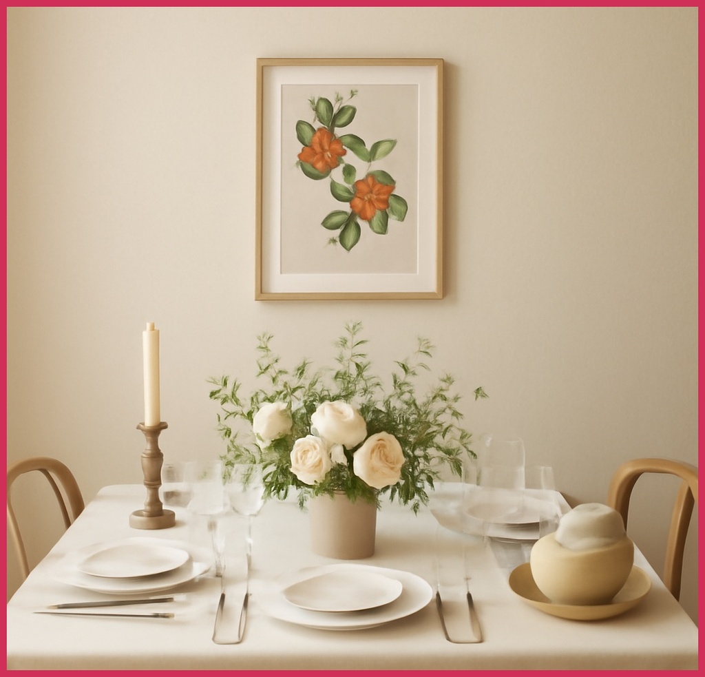 상견례 인테리어 소품, 첫 만남의 공간을 품격 있게 만드는 숨은 비밀 관련 이미지 1